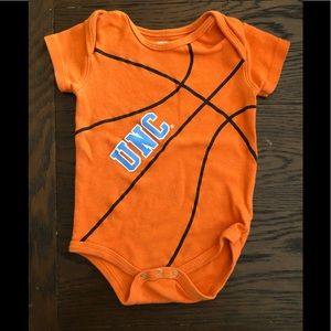 UNC NORTH Carolina basketball onesie 18 month